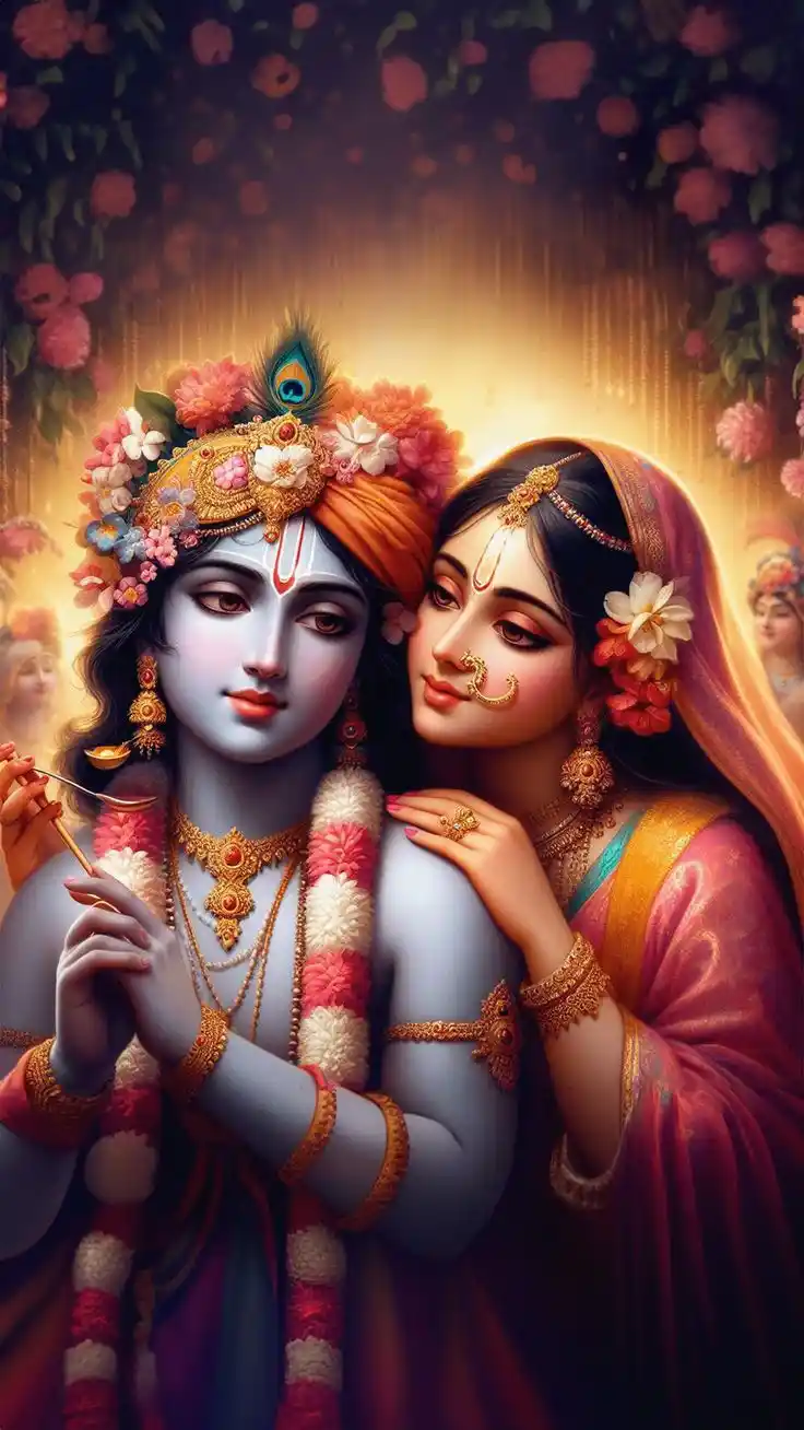 krishna and radha whatsapp dp