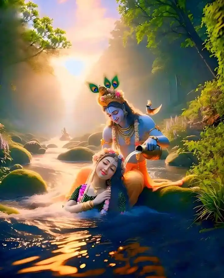 radha krishna dp hd images