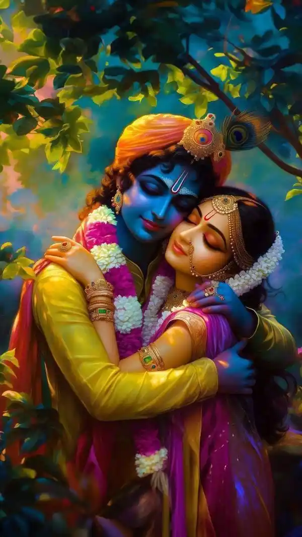 radha krishna wallpaper aesthetic for mobile