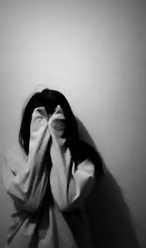 alone sad girl dp hijab