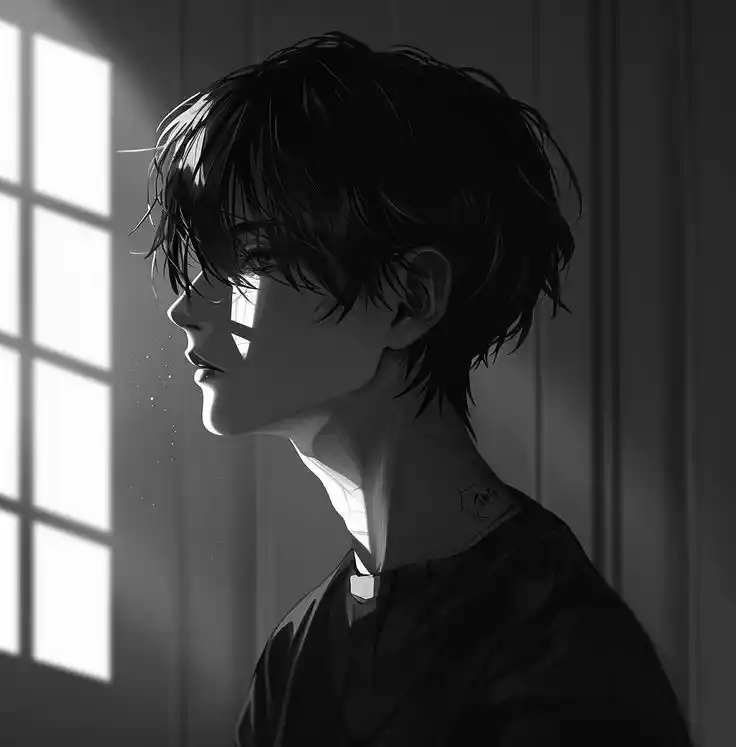 anime dp attitude boy
