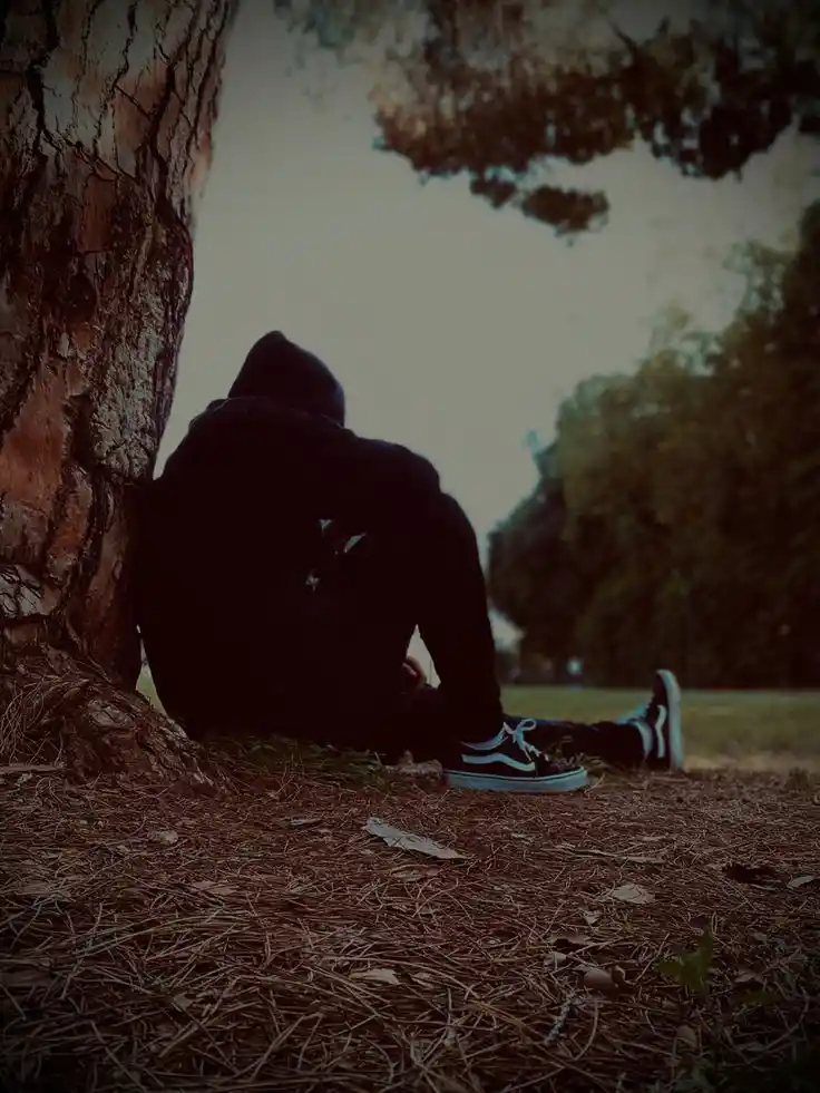 anime sad boy dp