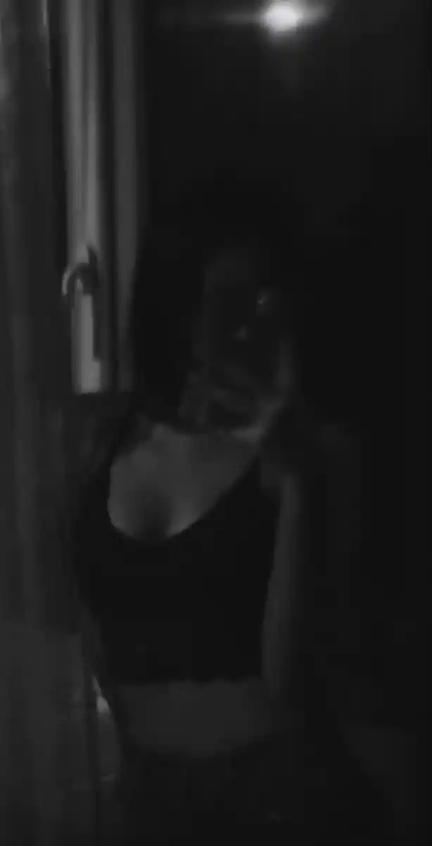 blurred face girl