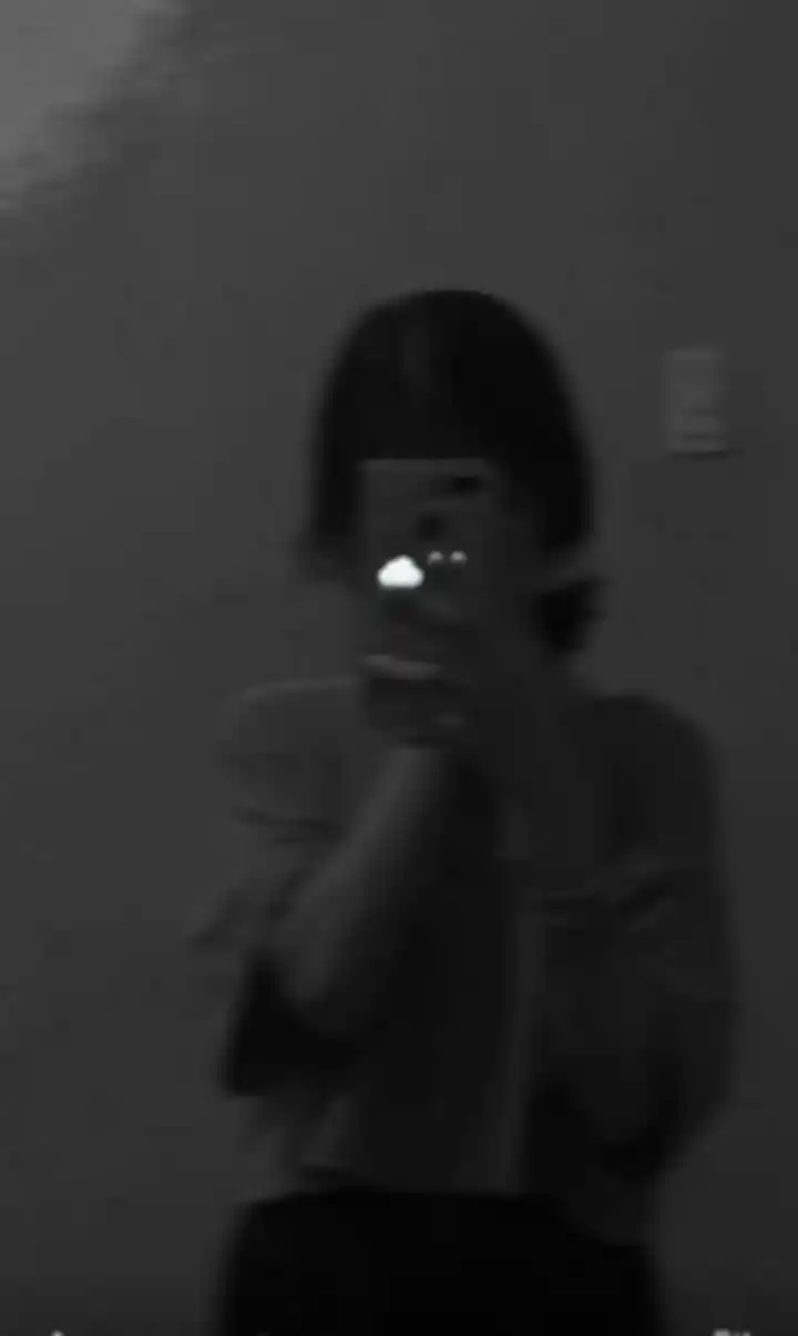 blurry girl aesthetic dp