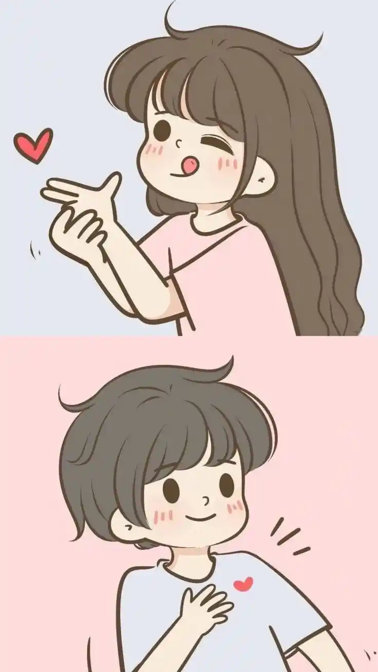 cute cartoon dp for girls attitude for instagram