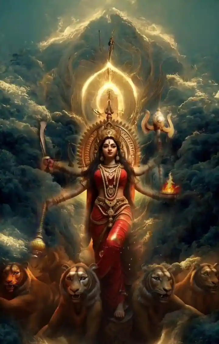 durga puja animated images hd download