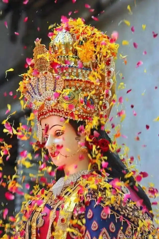 durga puja animated images