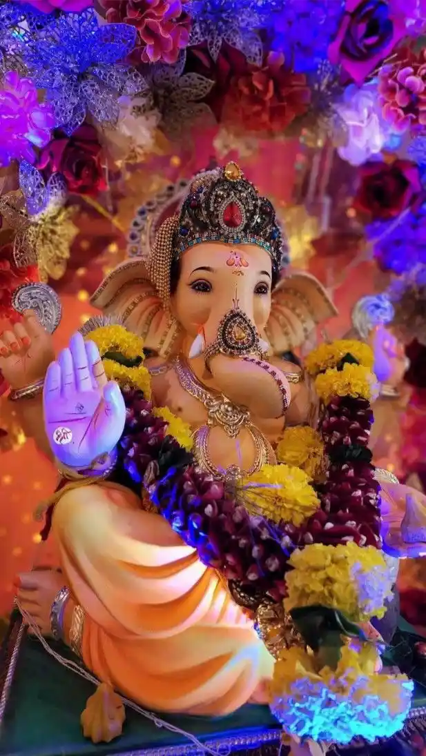 ganesh chaturthi black and white images
