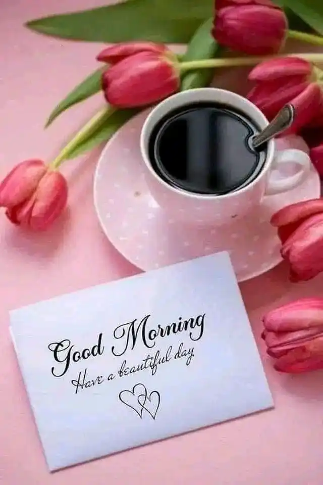 good morning images black