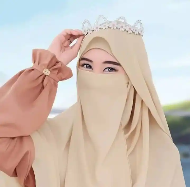 hijab girl dp black colour 33