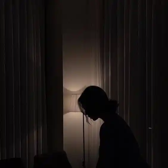 hijab sad girl dp