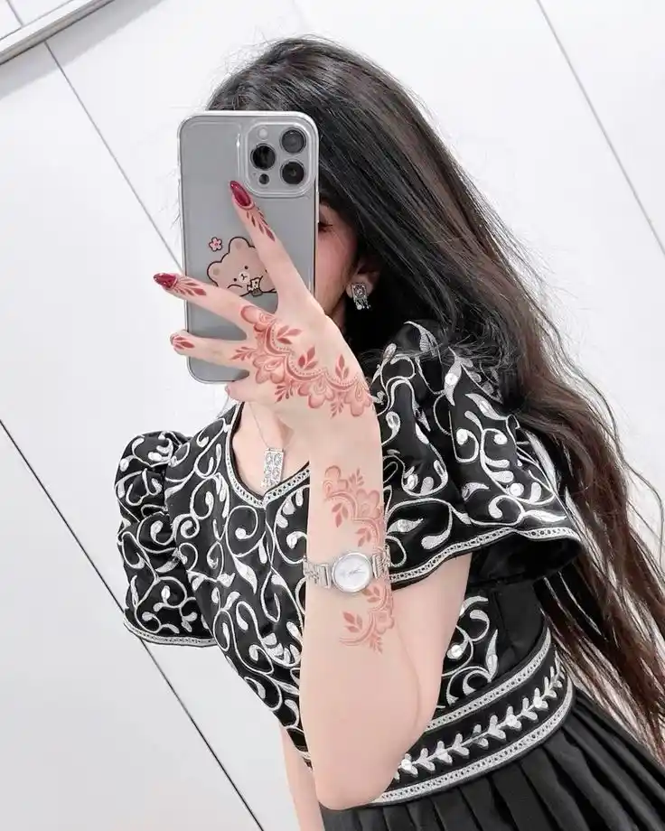 mirror dp for instagram girl attitude 75