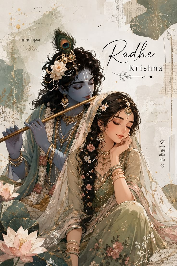 radha krishna wallpaper hd 4k art