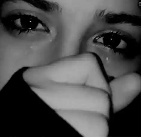 sad girl dp back side
